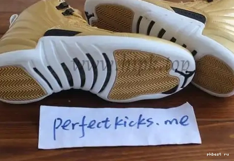 Authentic Air Gold 12 Jordan Pinnacle 0513